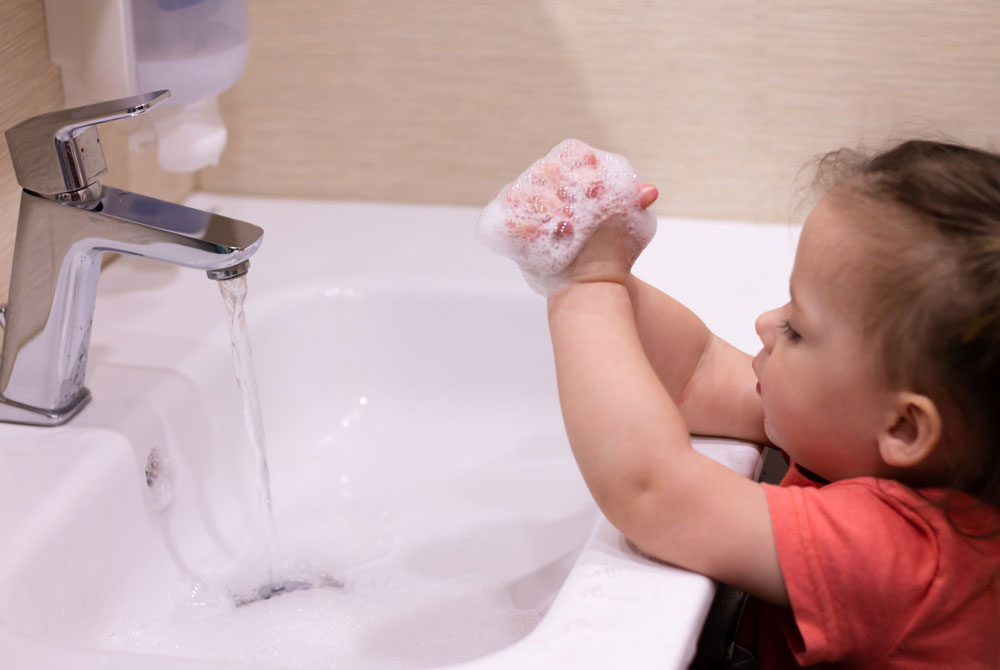 Frequent Handwashing Scrubs Away Germs