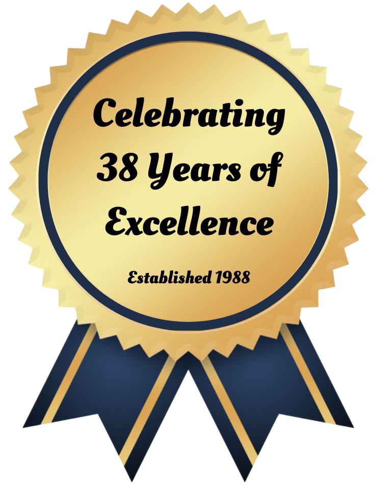 38 years of excellence